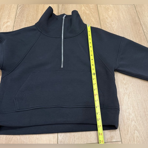 CALIA Black Half Zip Funnel Neck Pullover Sweatshirt Women’s XS - Picture 4 of 6